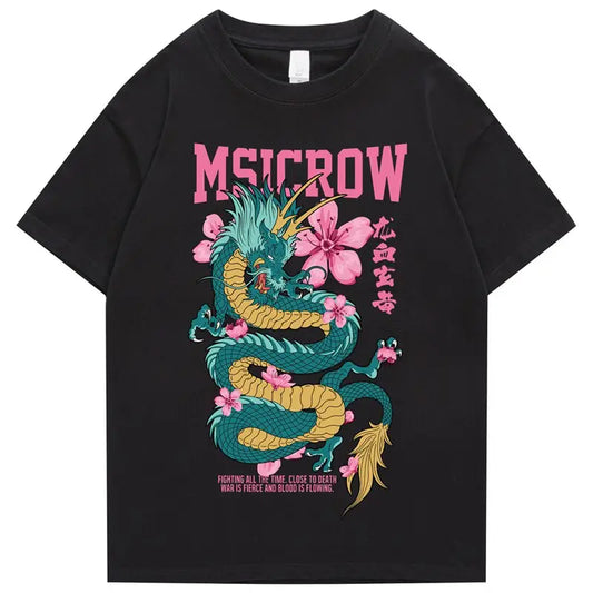 Sakura Dragon Kanji T-Shirt